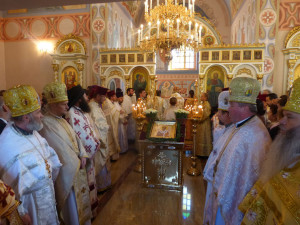 Православне священство під час чину освячення. Фото Григорія Купріяновича. Фото Григорія Купріяновича
