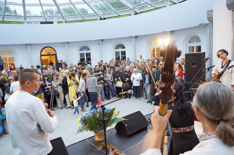 Концерт львівського гурту «Бурдон» завершив святкування Дня Незалежності України у «Форті Сокільницького». Фото Павла Лози