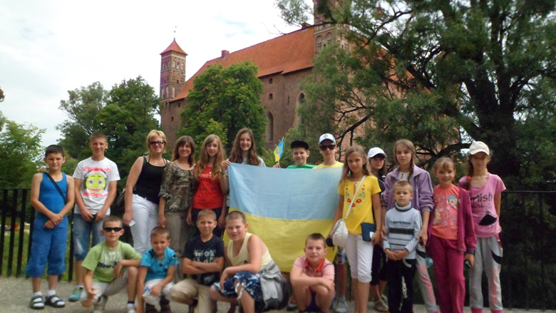 Діти з Коломийщини у Лідзбарку-Вармінському