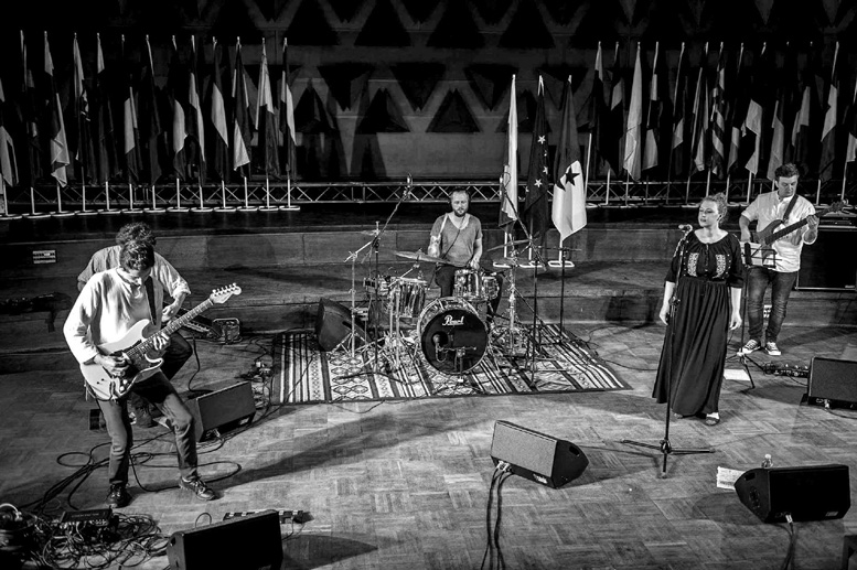 Польсько-український гурт «Толгаї» під час травневого концерту в Алжирі. Фото з приватного архіву гурту