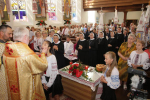 У венґожівській святині під час святої літургії. Фото Богдана Тхора