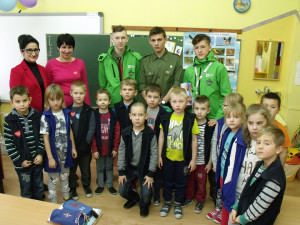 Волонтери провели збірку грошей в українській початковій школі в Бартошицях. Фото Мирослава Дрозда