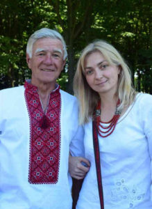 Олександр Волошинський з дочкою Наталею.