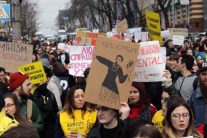 Протест жінок у Києві. Фото Сергія Мовчана