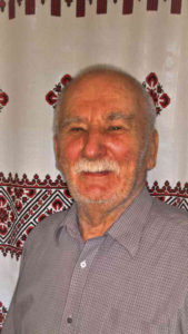 Михайло Грицина, народжений у Корнях 1937 р. Батько чотирьох синів.