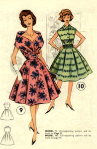  <strong>Кольорові і легкі сукні-«кльоше» 60-х рр.</strong> Фото з Інтернет-сторінки