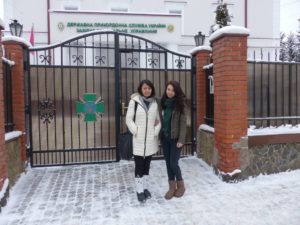 Галя Андрушкова та Вікторія Батрин. Фото з аріхву В. Батрин